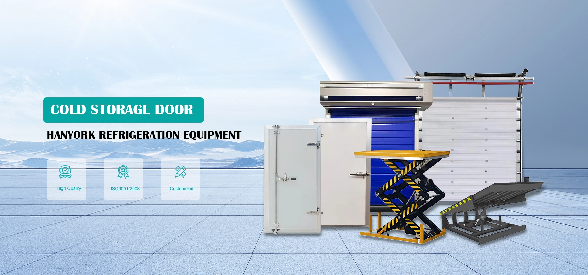 Fornecedor de equipamentos de refrigeração de armazenamento a frio