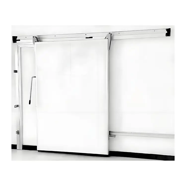Uma porta deslizante manual para armazenamento a frio é a melhor solução para instalações de refrigeração modernas